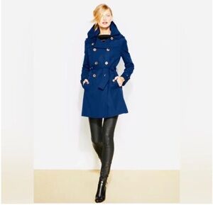 Michael Kors Saphire Blue Trench Coat
